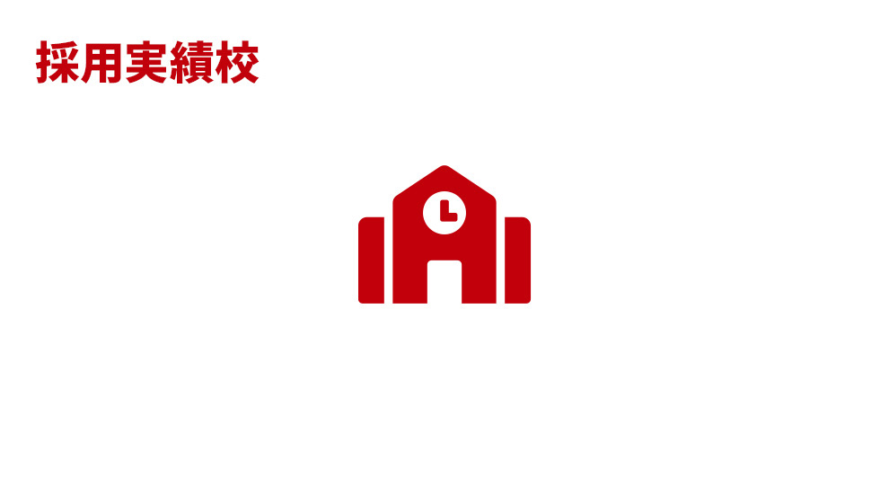 採用実績校